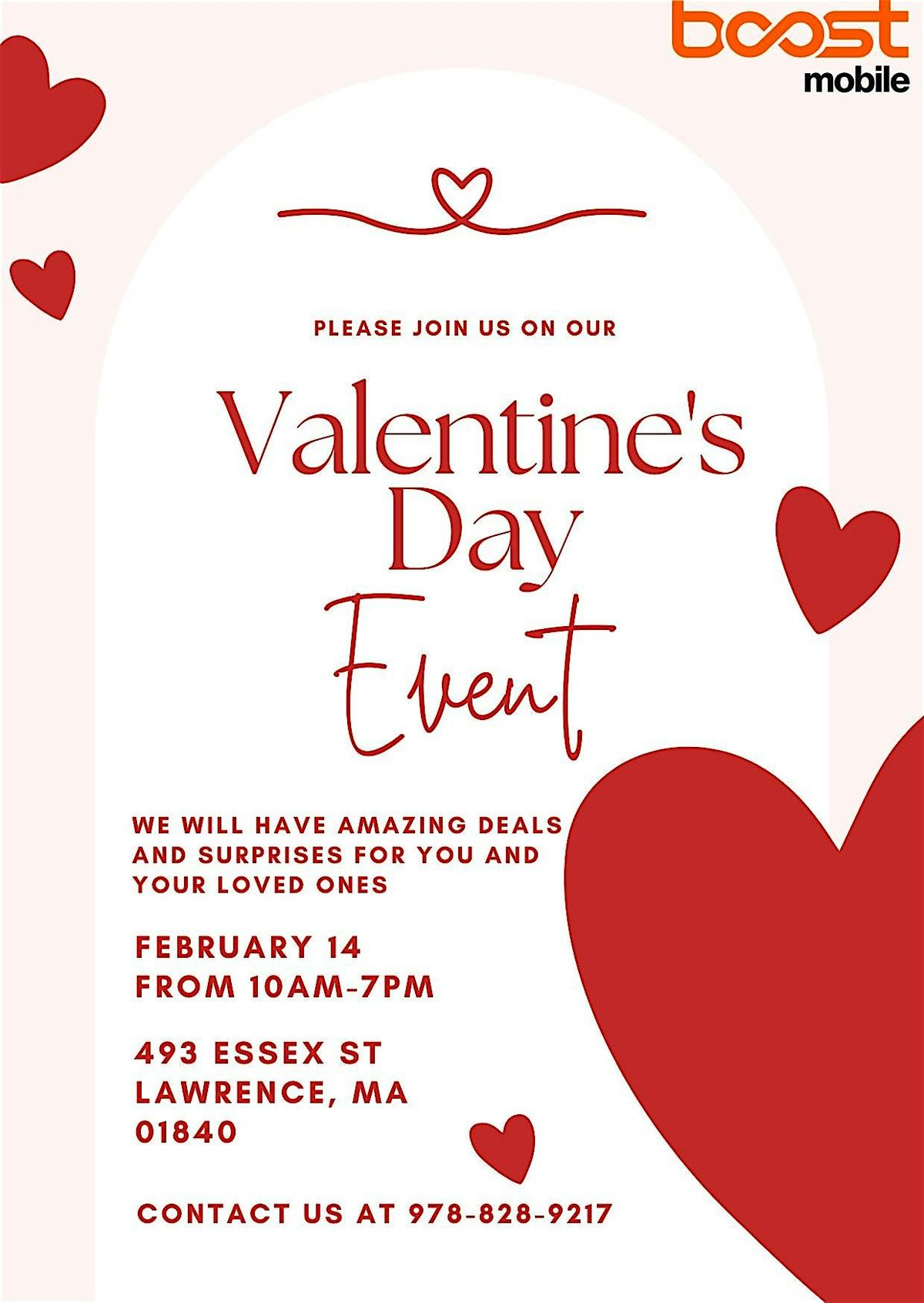 Boost Mobile Valentine's Day Event