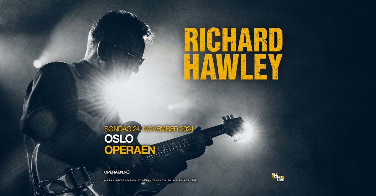 Richard Hawley \/\/ Operaen \/\/ Pres. av All Things Live