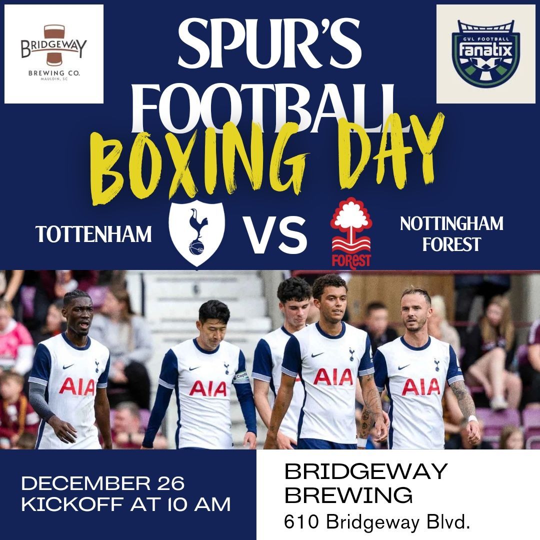 Boxing Day Spurs vs Forest