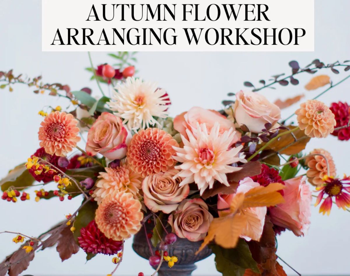 Fall Flower design workshop! Brunch & Bottomless Mimosas