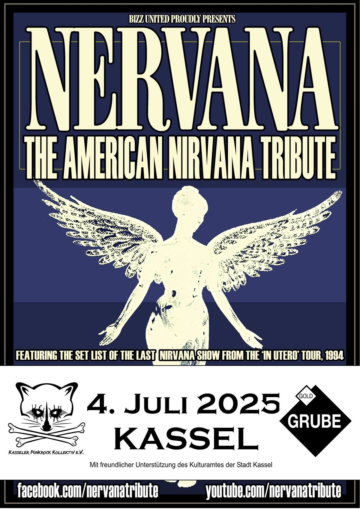 NERVANA (The American Nirvana Tribute) @ Goldgrube Kassel