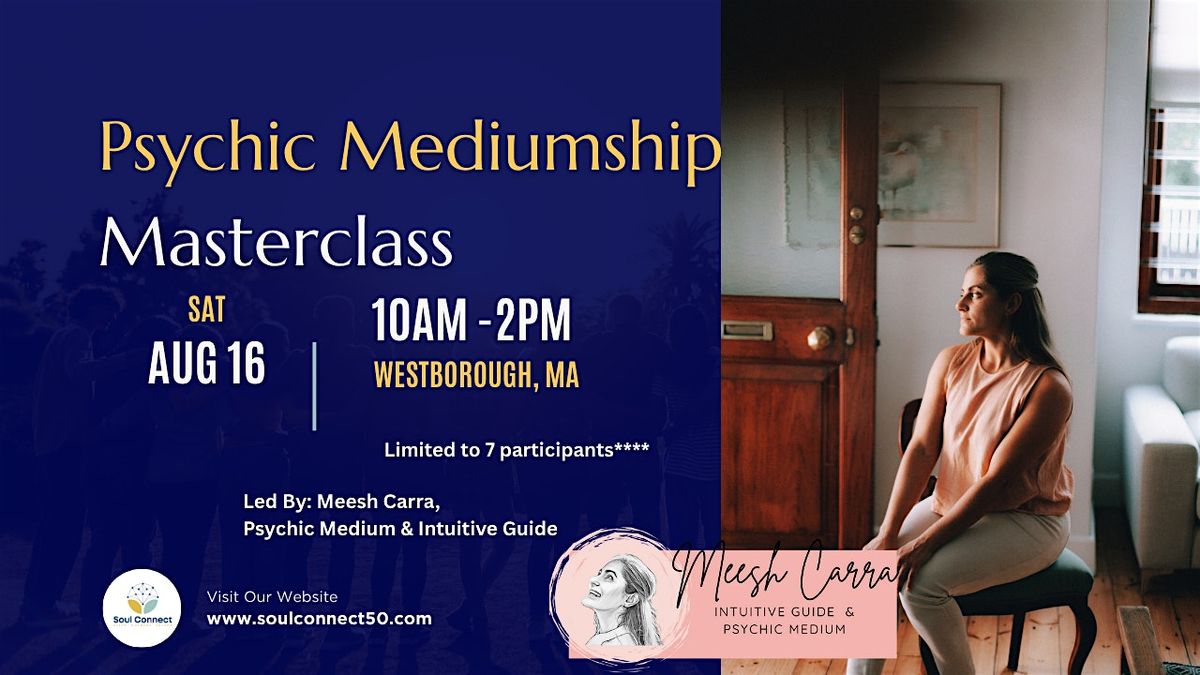 Psychic Mediumship Masterclass (In-Person)