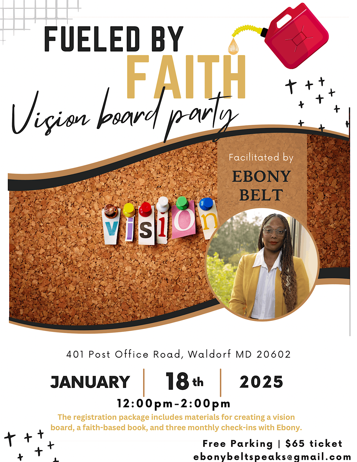 Fueled by Faith Vision Board Party