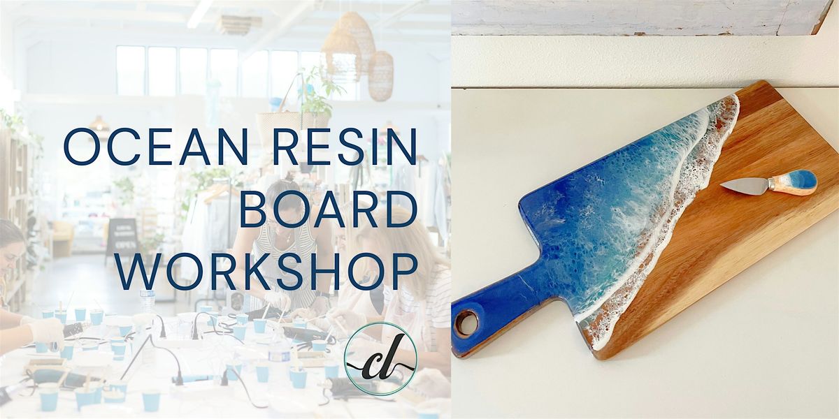 Create Your Own Ocean-Inspired Serving Board