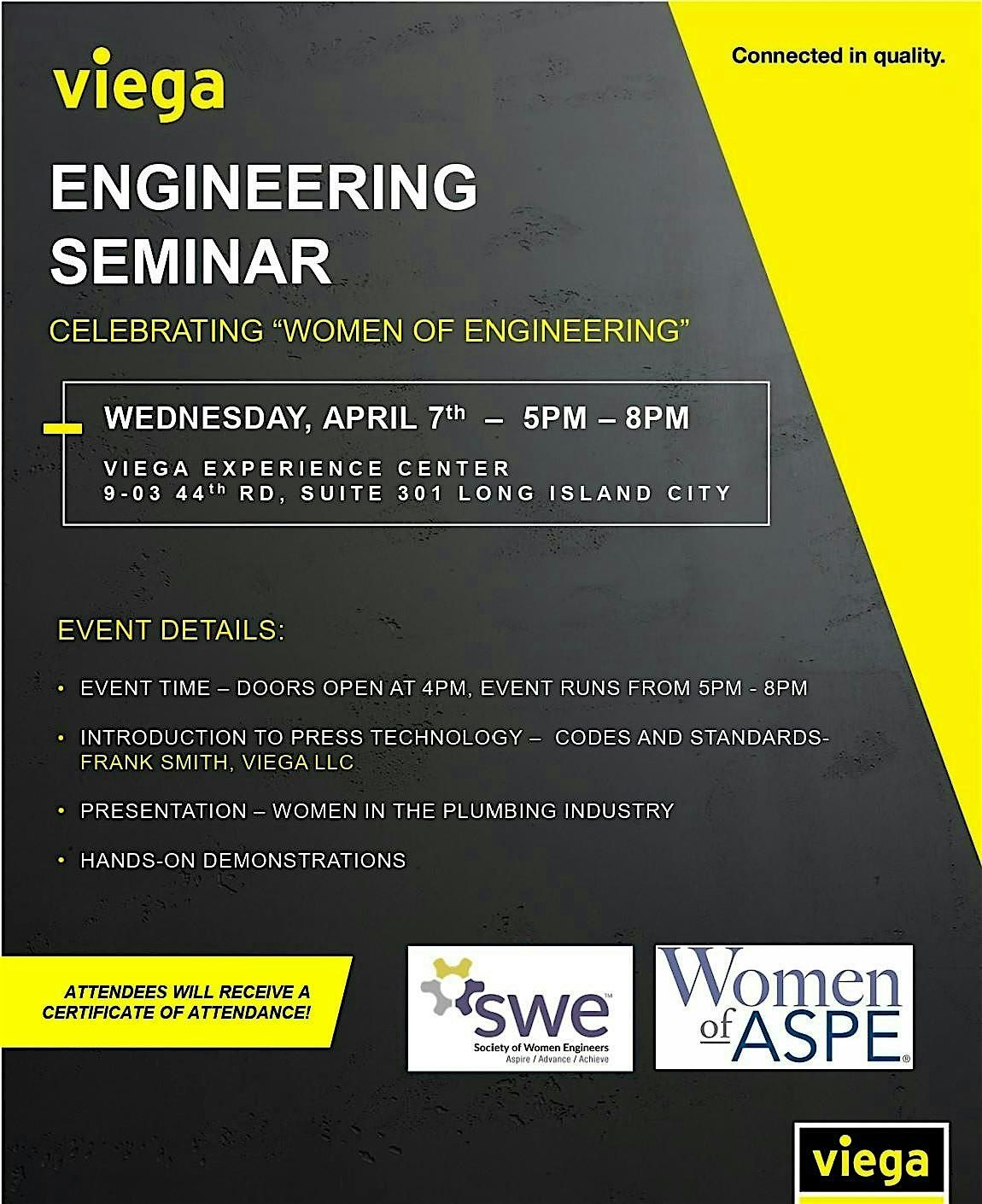 Engineering Seminar- Celebrating Women in Engineering