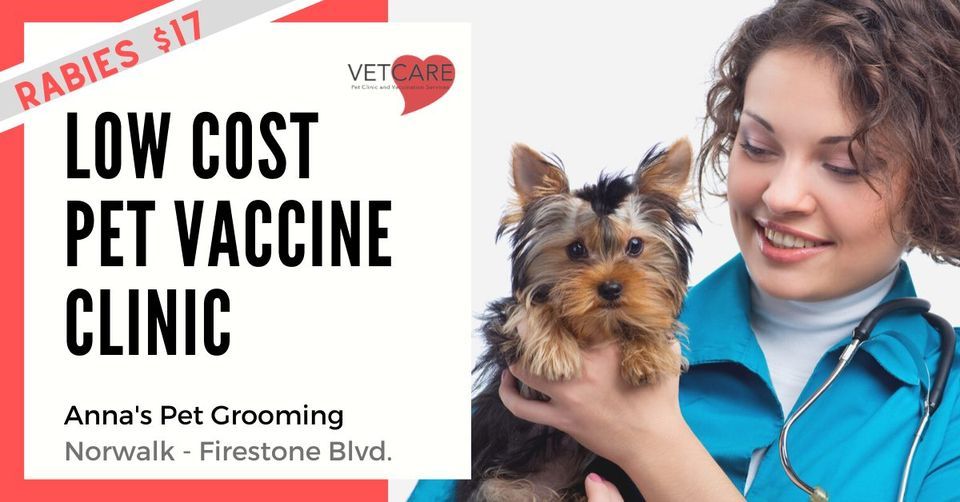 Low Cost Pet Vaccine Clinic