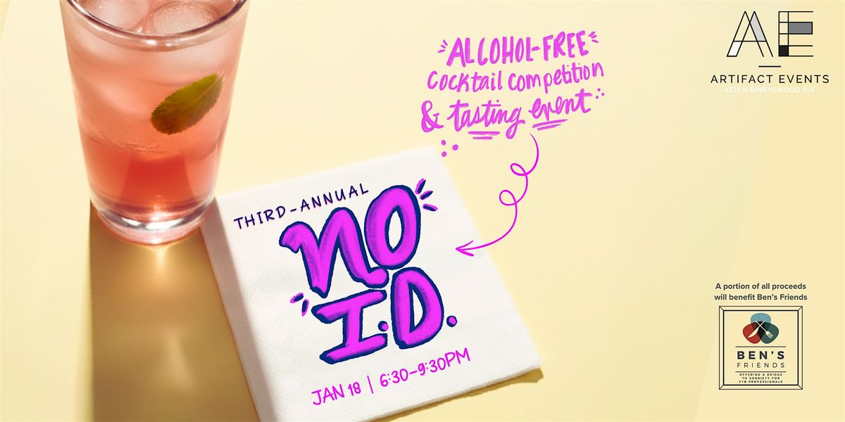 No I.D. Alcohol-Free Cocktail Competition & Tasting Event 2026