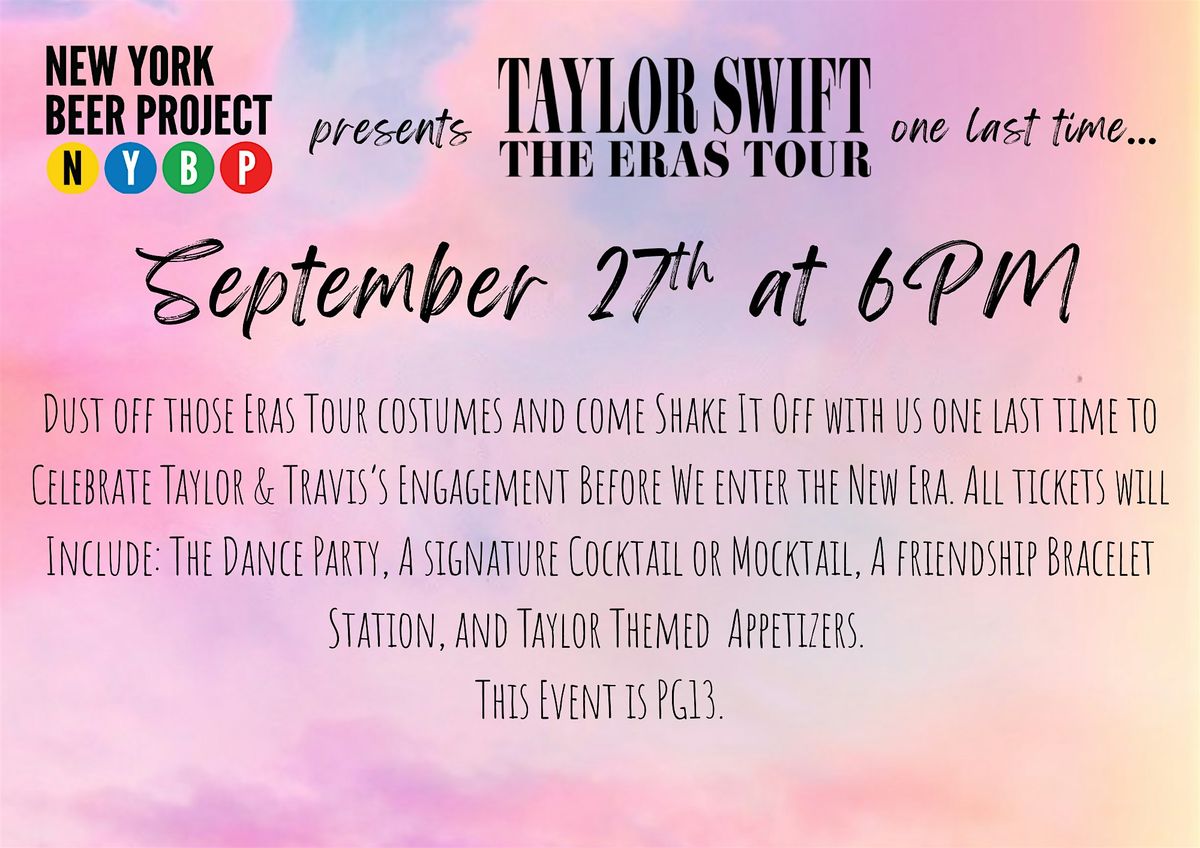 TAYLOR SWIFT THE ERAS TOUR DANCE PARTY!