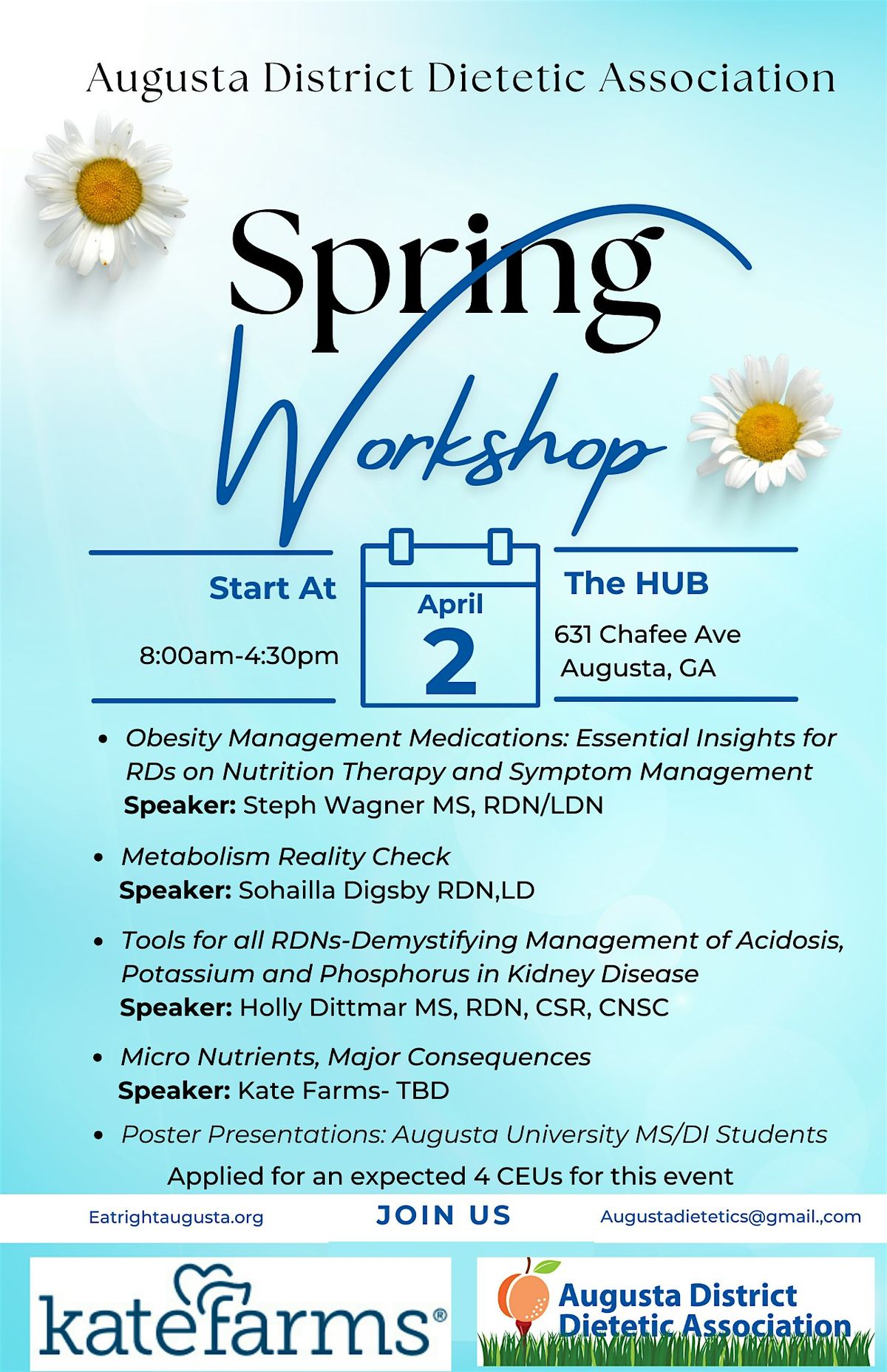 2025 Annual ADDA Spring Workshop (VIRTUAL)