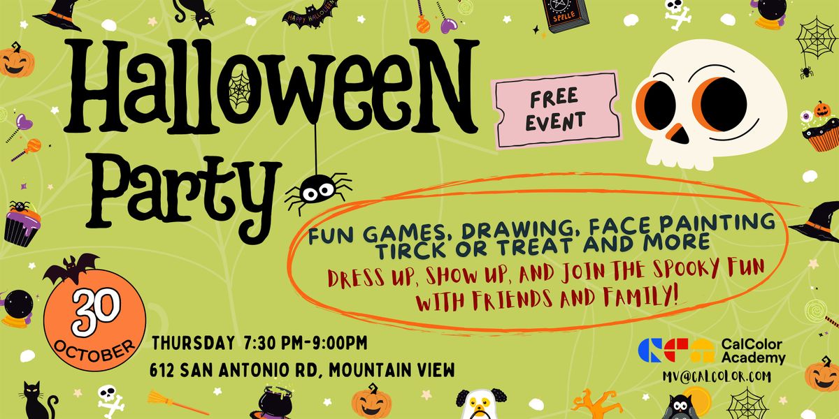 Mountain View CalColor Halloween Party!