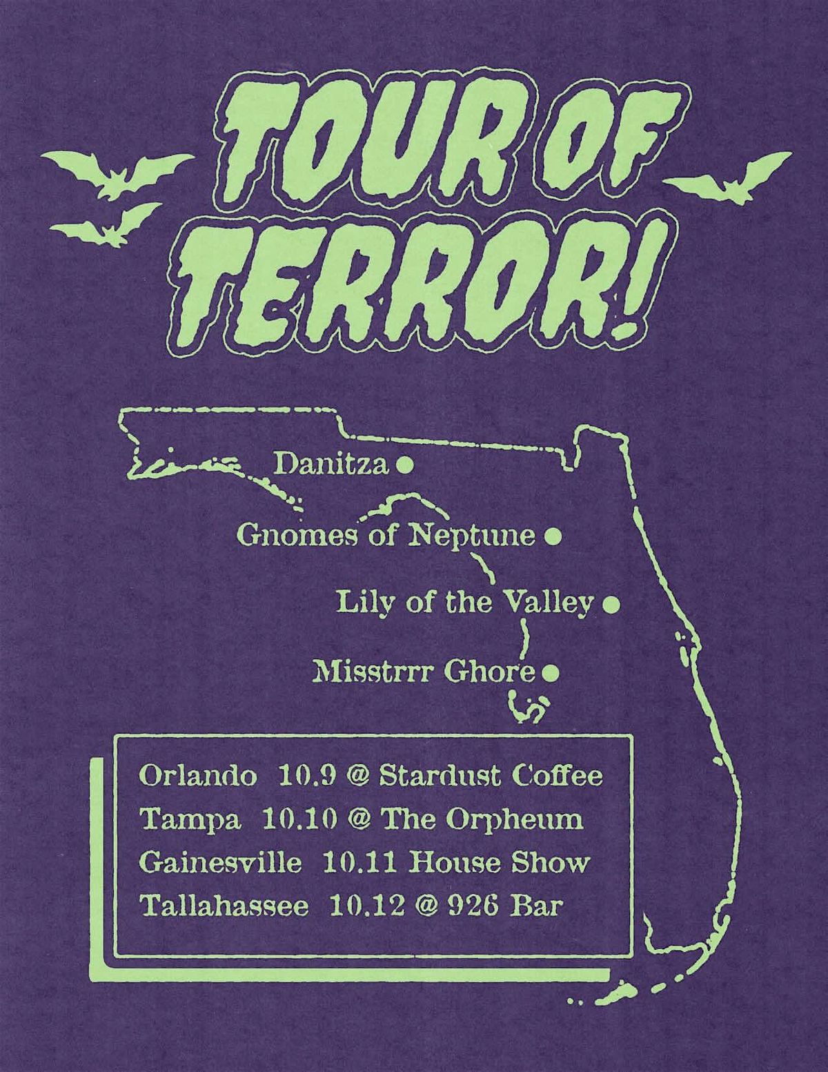 Danitza w\/ Gnomes of Neptune, Lily of The Valley, Misstrrr Ghore @ 926 Bar