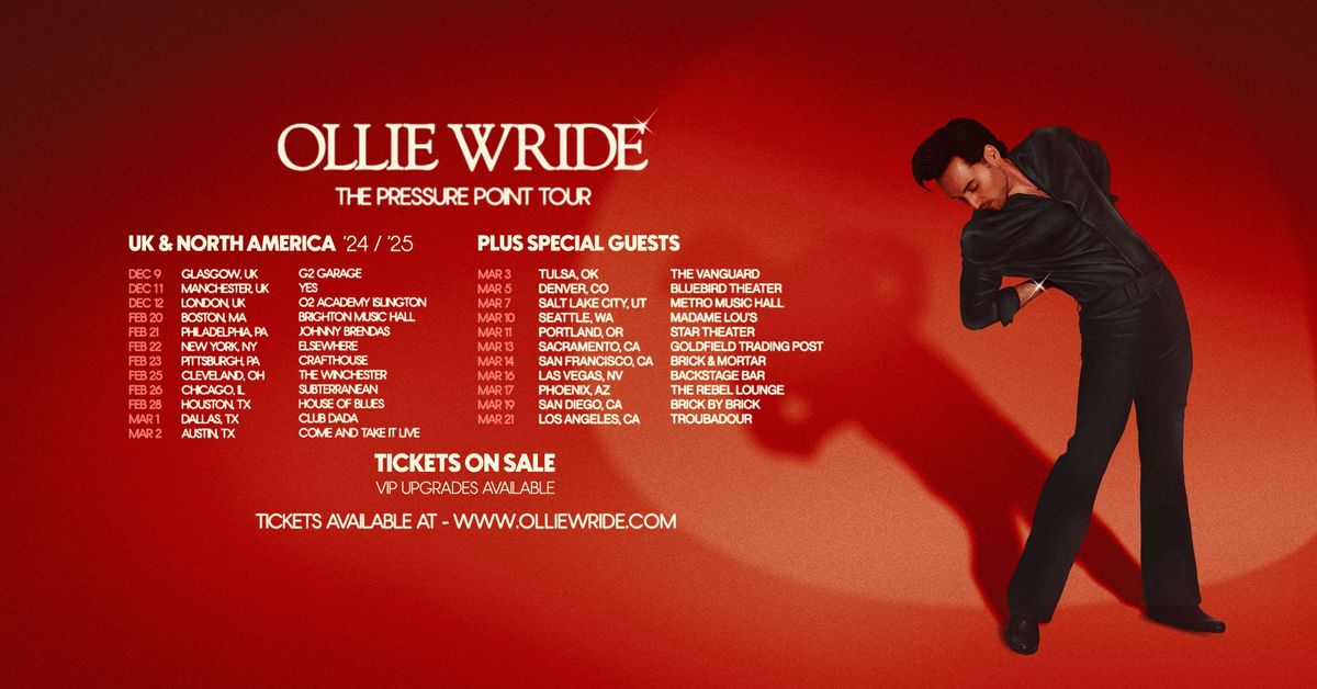 Ollie Wride | Brick & Mortar Music Hall | San Francisco