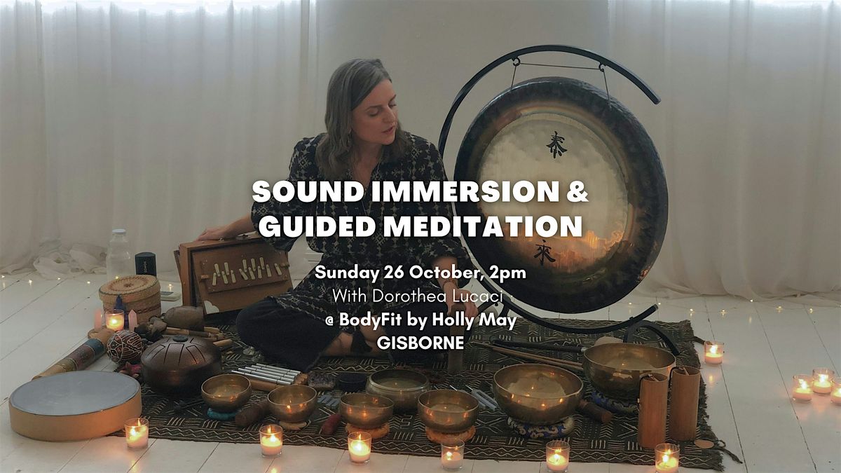 GISBORNE (Vic): Sound Immersion & Guided Meditation