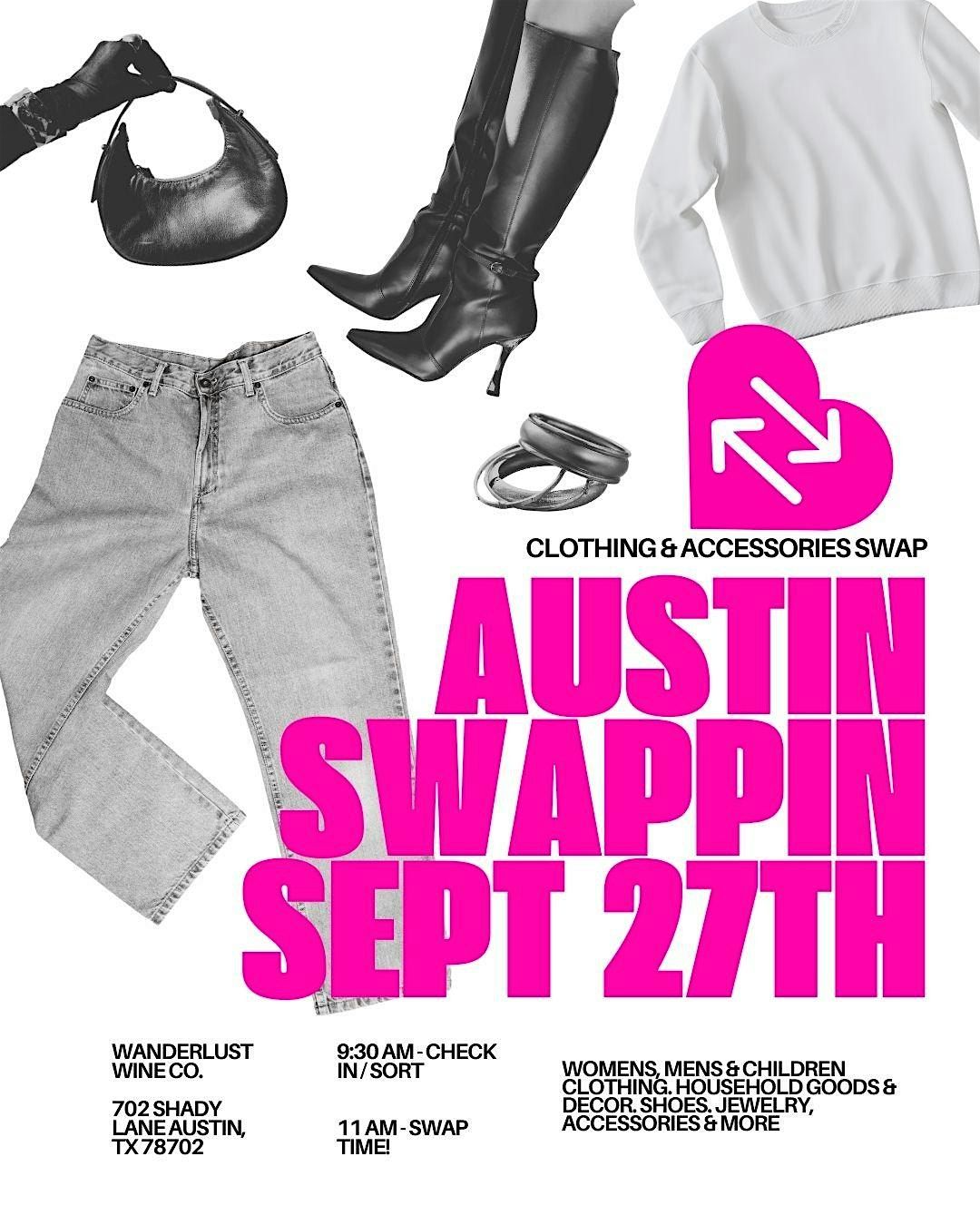 Austin Swappin Sept. Clothing Swap!