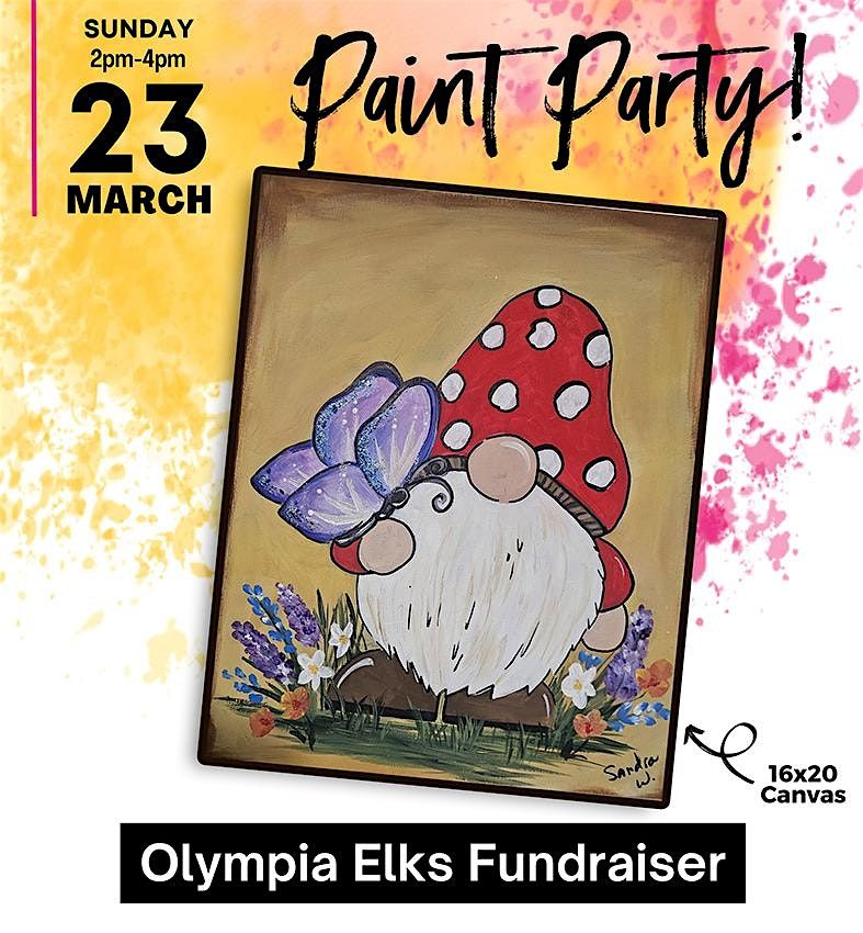 Paint & Sip Party Fundraiser