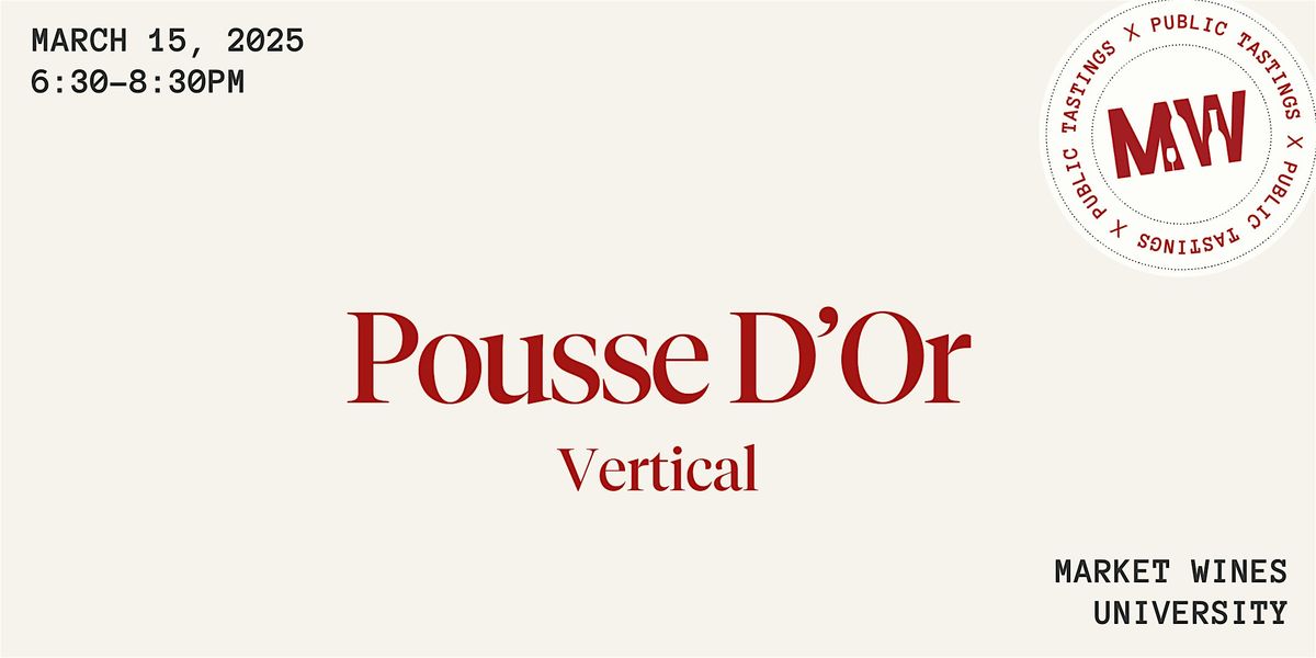 Pousse D'Or Vertical