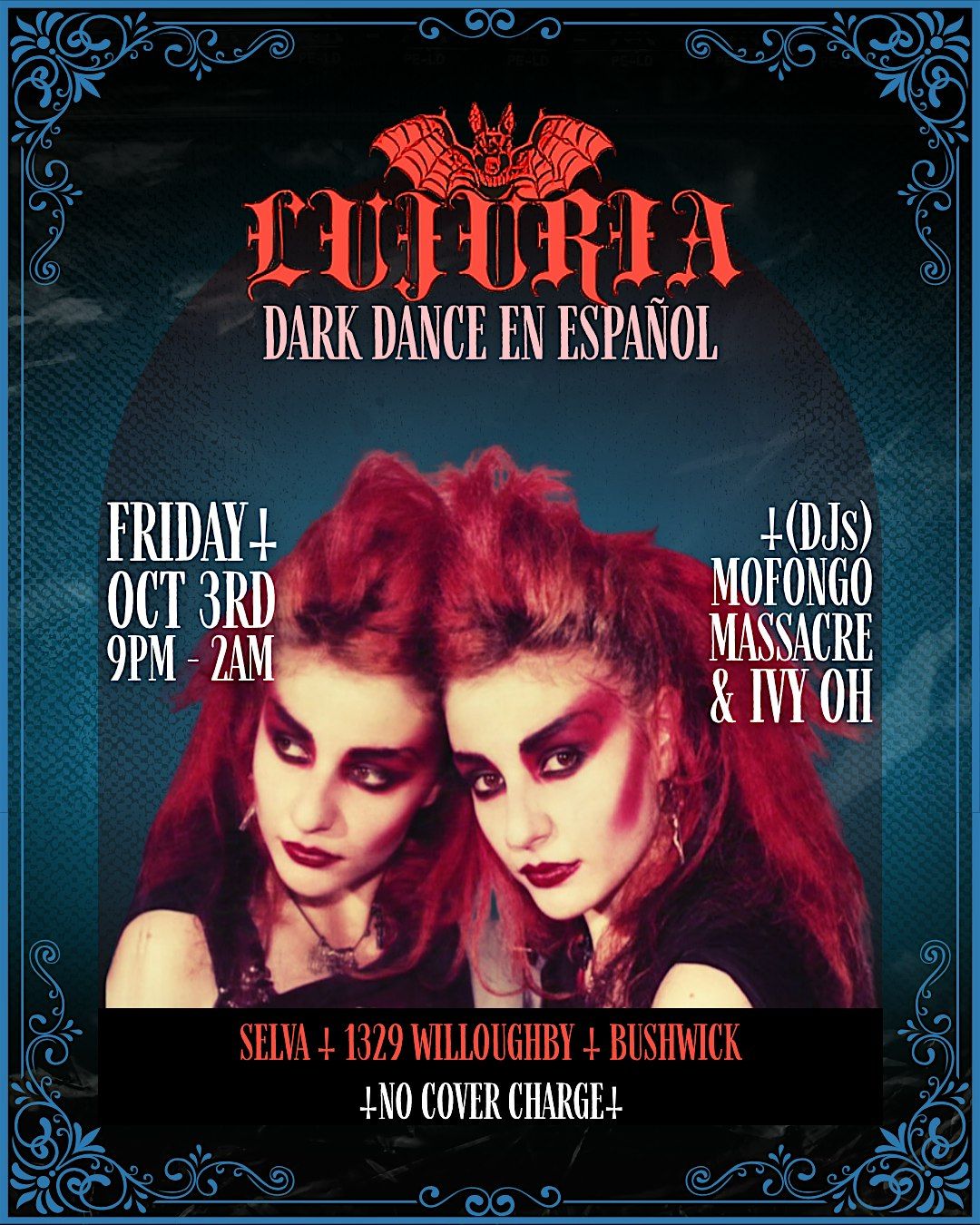 LUJURIA: SPANISH DARK DANCE | FRI OCT 3RD| FREE RSVP