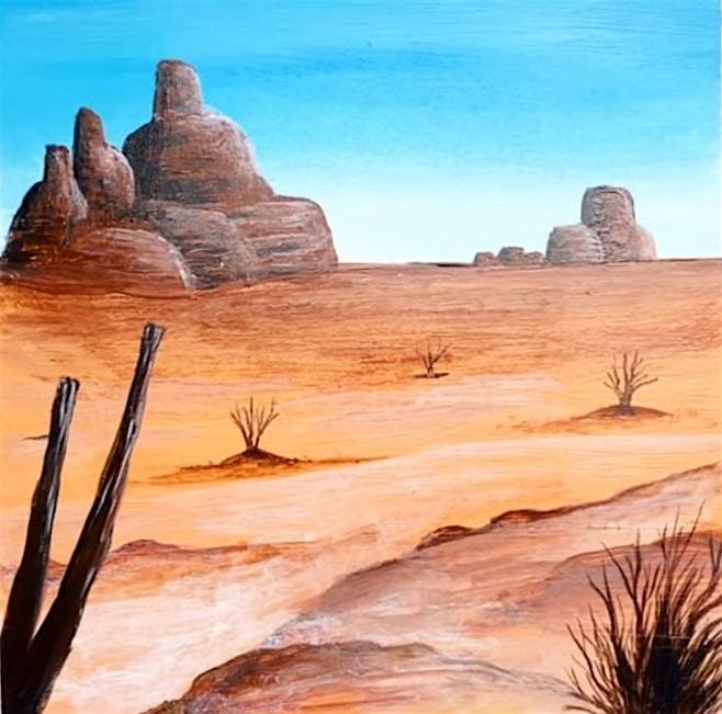 Desert Dreams Paint Night Party