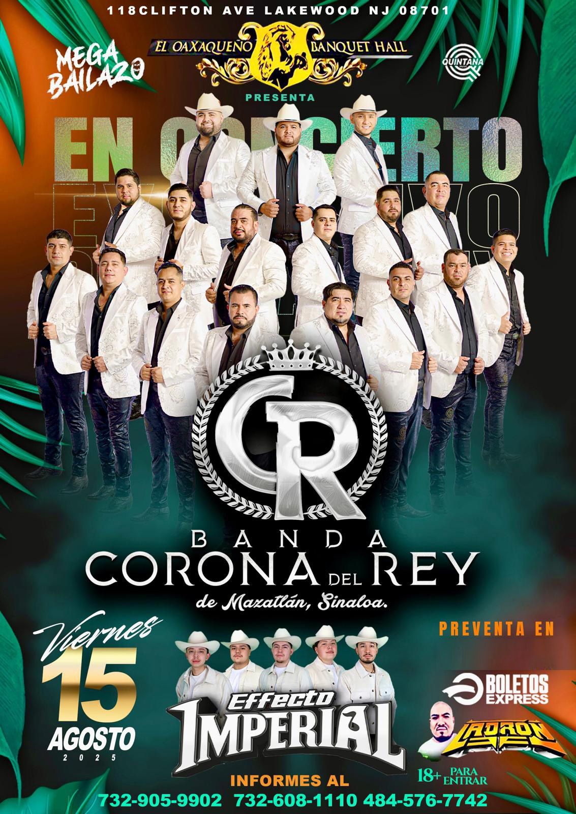 Banda Corona Del Rey at Houston Arena Theatre