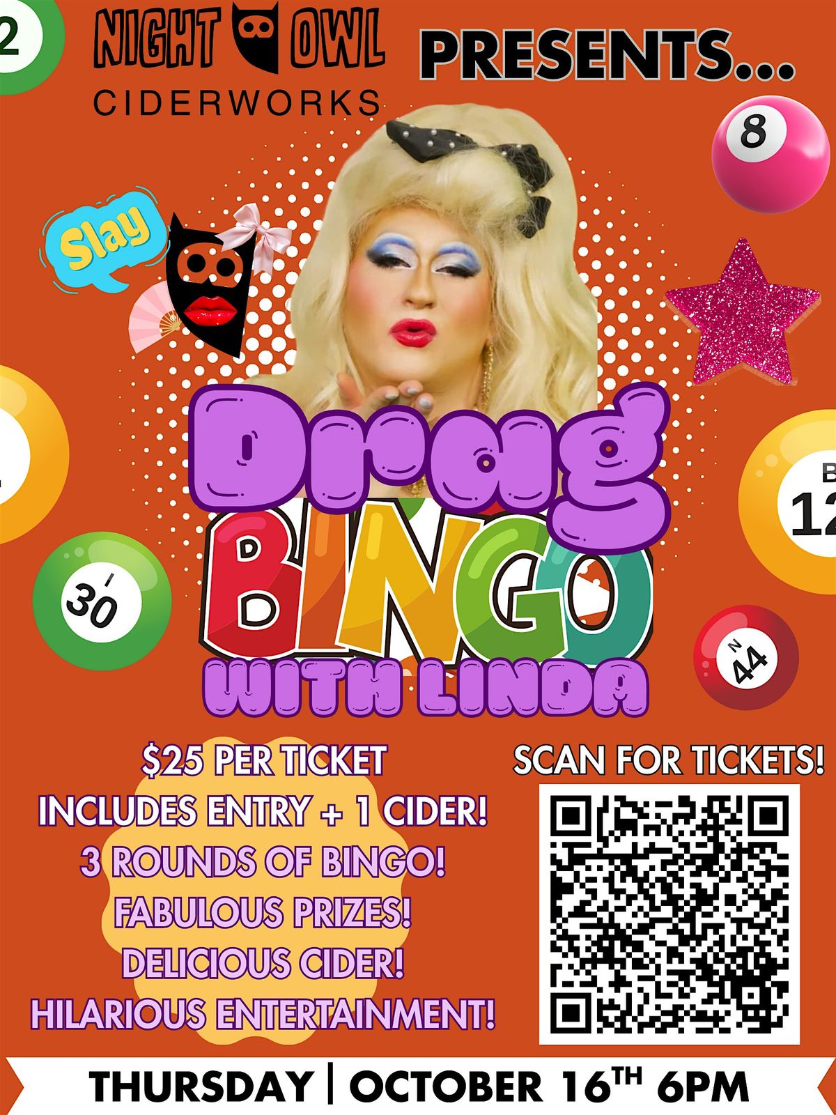 Drag Bingo with Linda