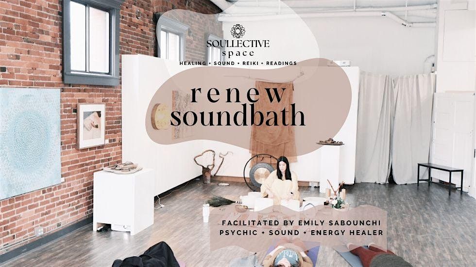 Olympia Renew Sound Bath - Reiki and Sound Community Class