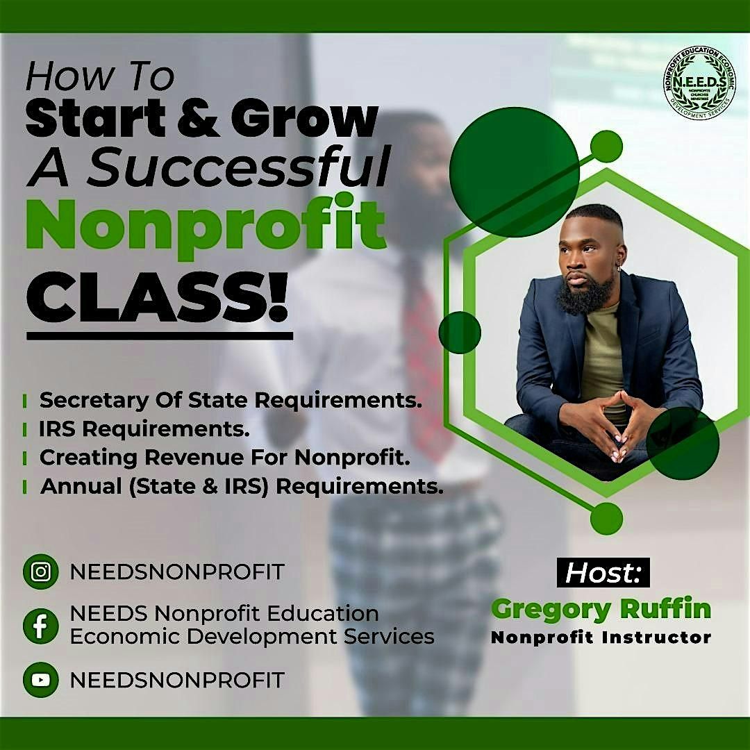 How To Start & Grow A Successful Nonprofit Class