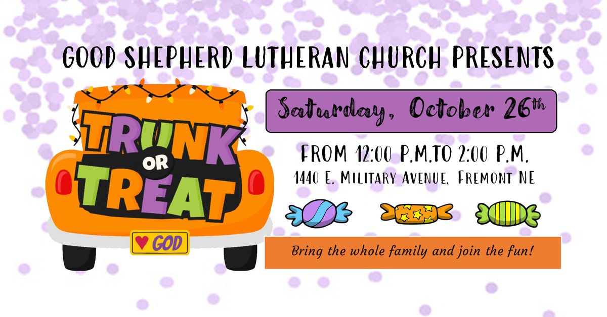 Trunk or Treat at Good Shepherd