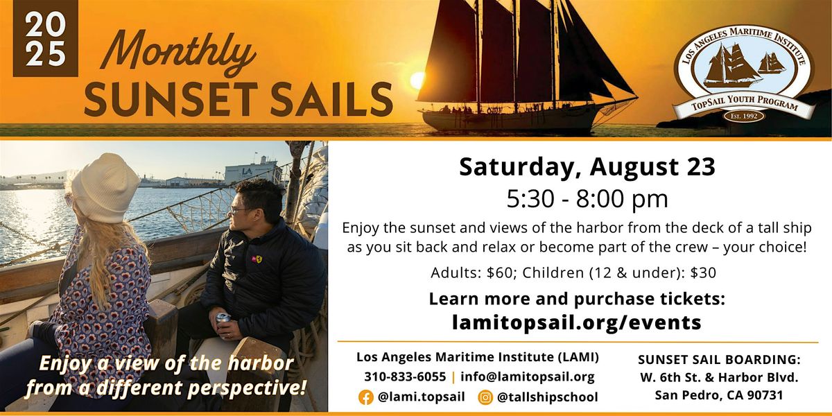 August 2025 Sunset Sail
