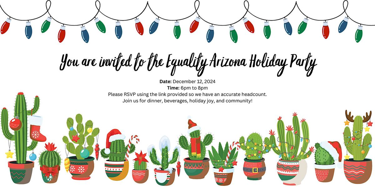 Equality Arizona Holiday Party