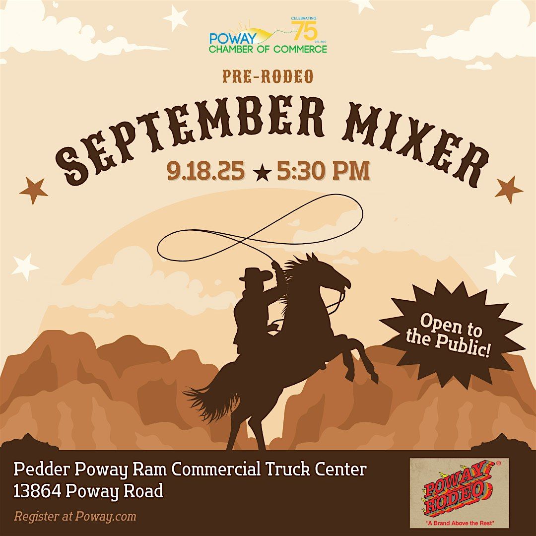 Pre-Rodeo September Mixer