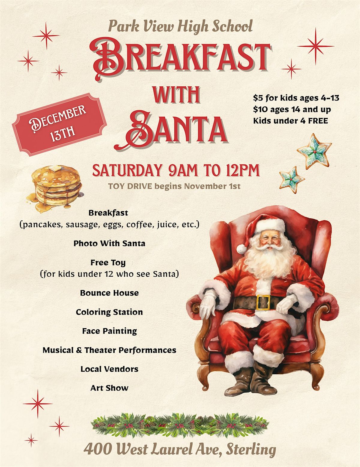 Breakfast with Santa