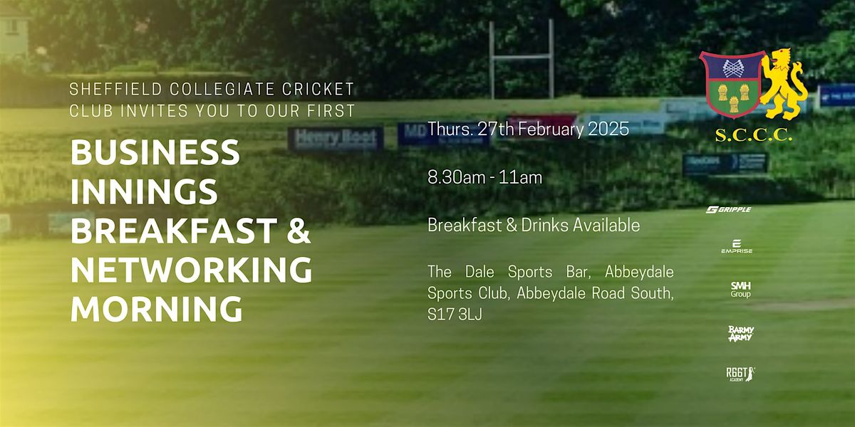 Business Innings Breakfast Networking Event