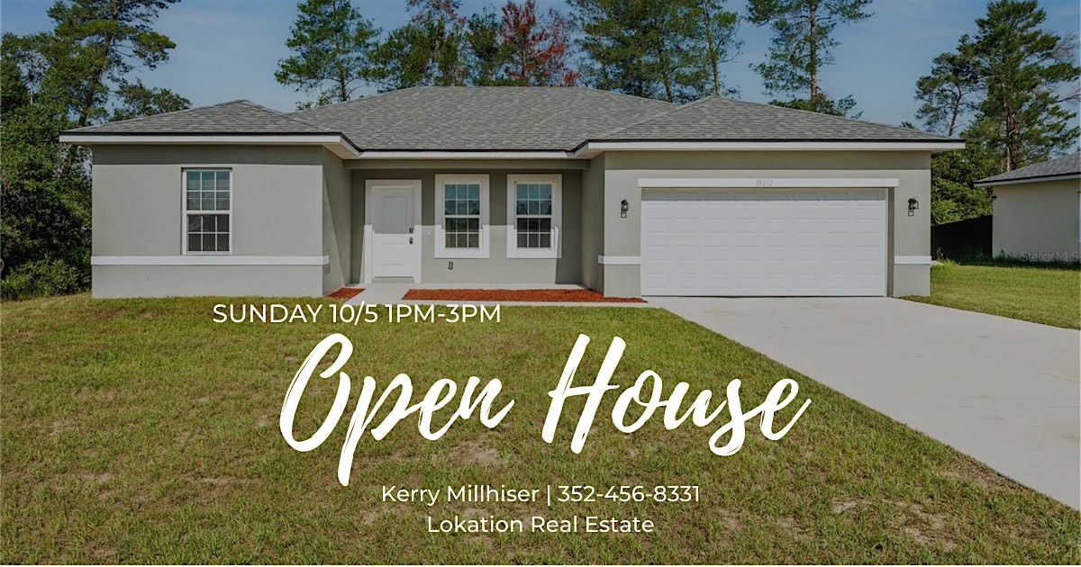 OPEN HOUSE | 15212 SW 27TH COURT