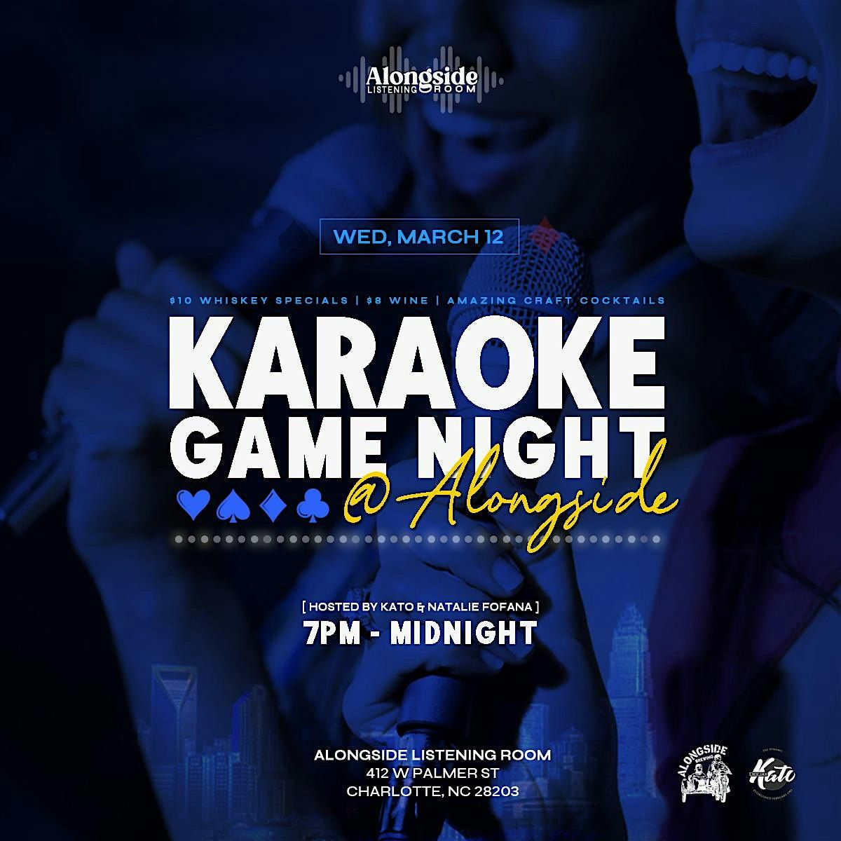 Game Night + Karaoke @Alongside!