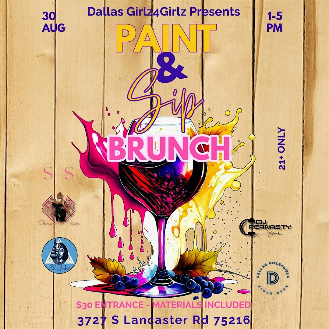 BRUNCH PAINT AND SIP