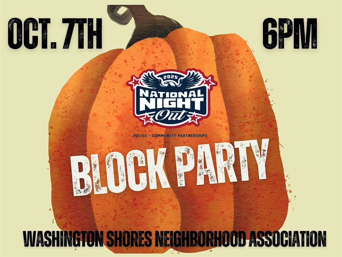 WSNA National Night Out Block Party