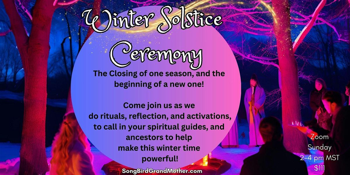 Winter Solstice Virtual Ceremony