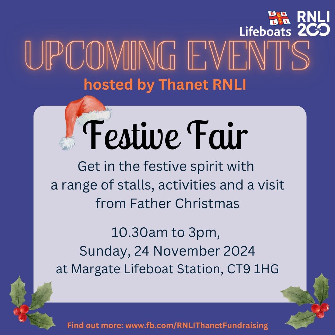 \ud83c\udf84RNLI Margate Festive Fair \ud83c\udf84