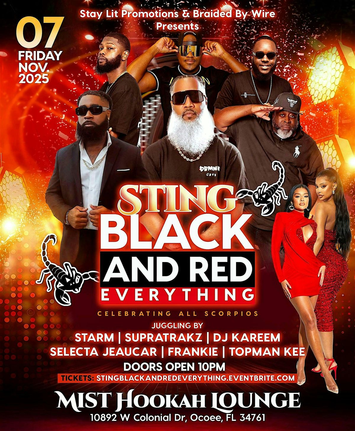 Sting: Black & Red Everything