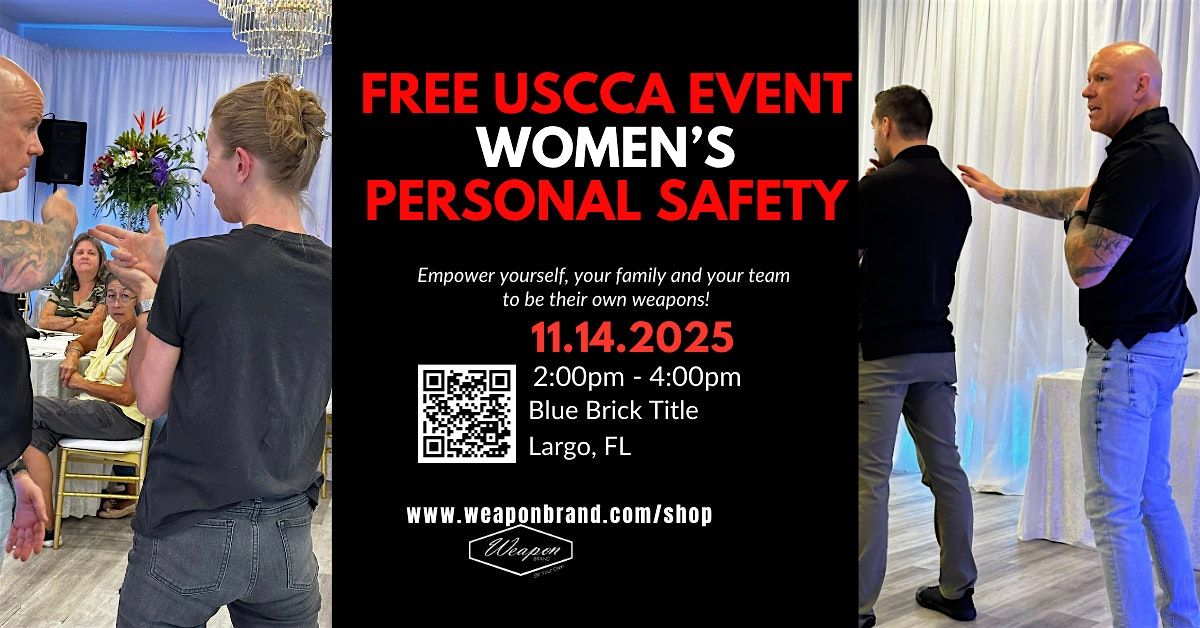 FREE USCCA Event\/ Women\u2019s Personal Safety