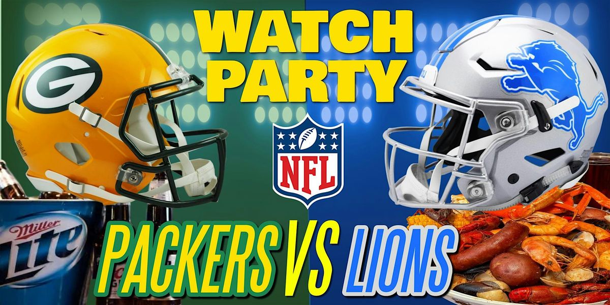Packers vs Lions!! - Watch Party at The Revel!