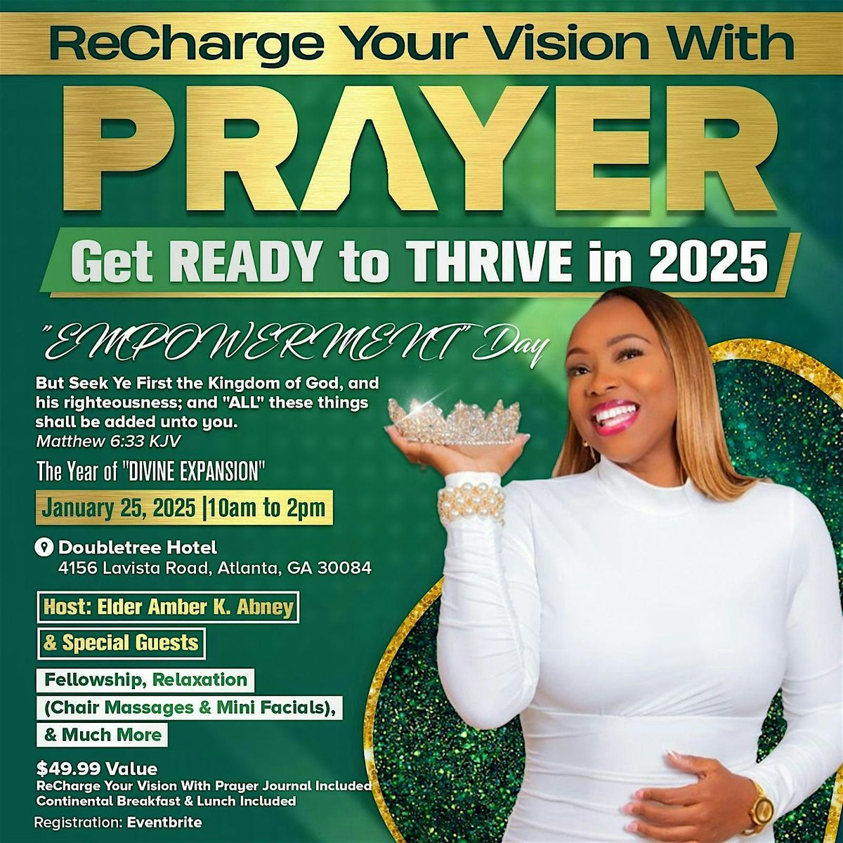 ReCharge Your Vision With Prayer - Women's Empowerment Day