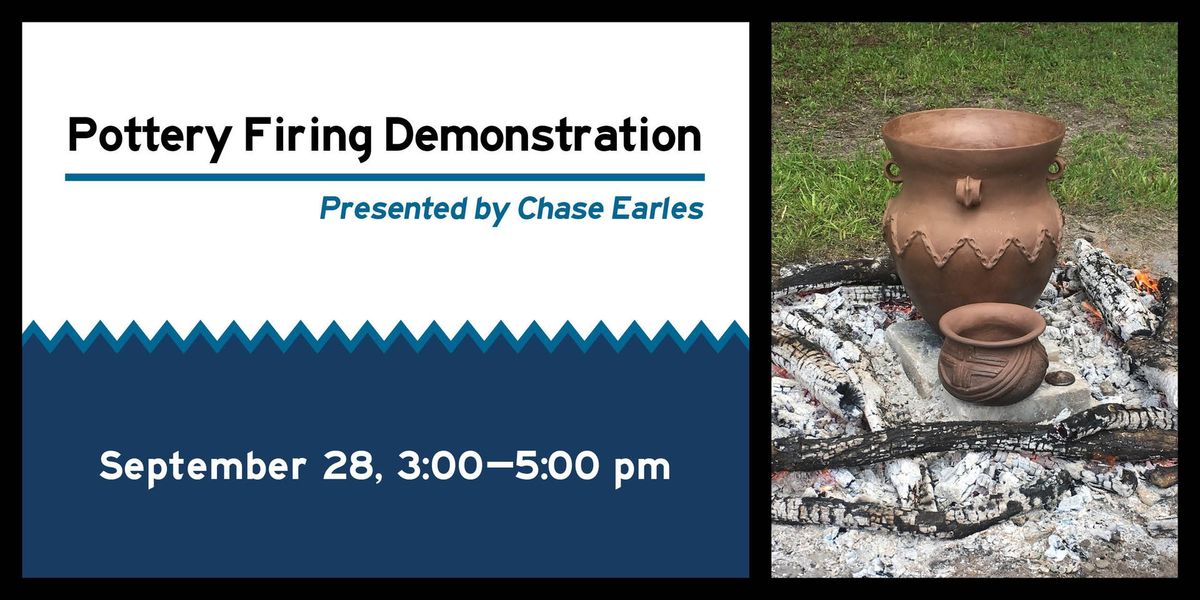 Chase Earles: Pottery Firing Demonstration