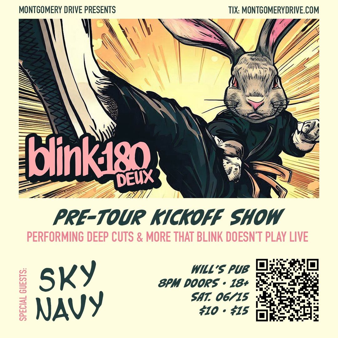 Blink 180-Deux with Special Guests Sky Navy at Will\u2019s Pub - Orlando, FL