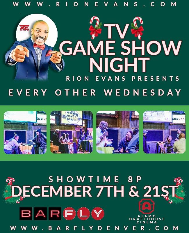 RION EVANS PRESENTS TV GAME SHOW NIGHT AT BARFLY, Alamo Drafthouse