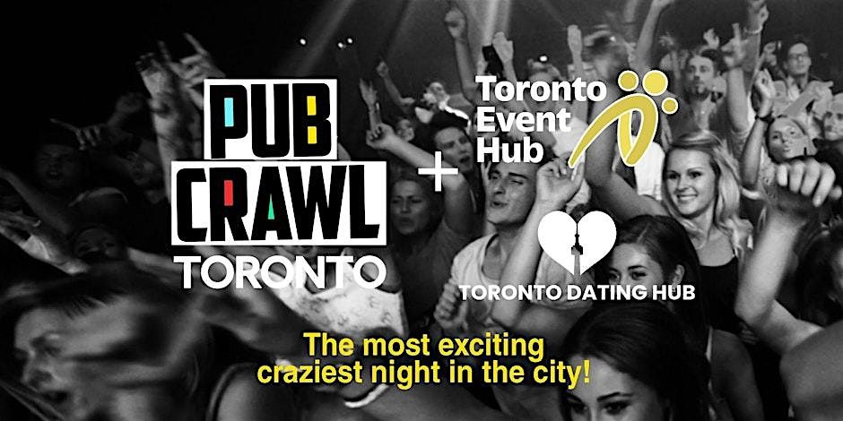 New Year Kickoff Pub Crawl Social Mixer on College St - 3 bars in 1 night