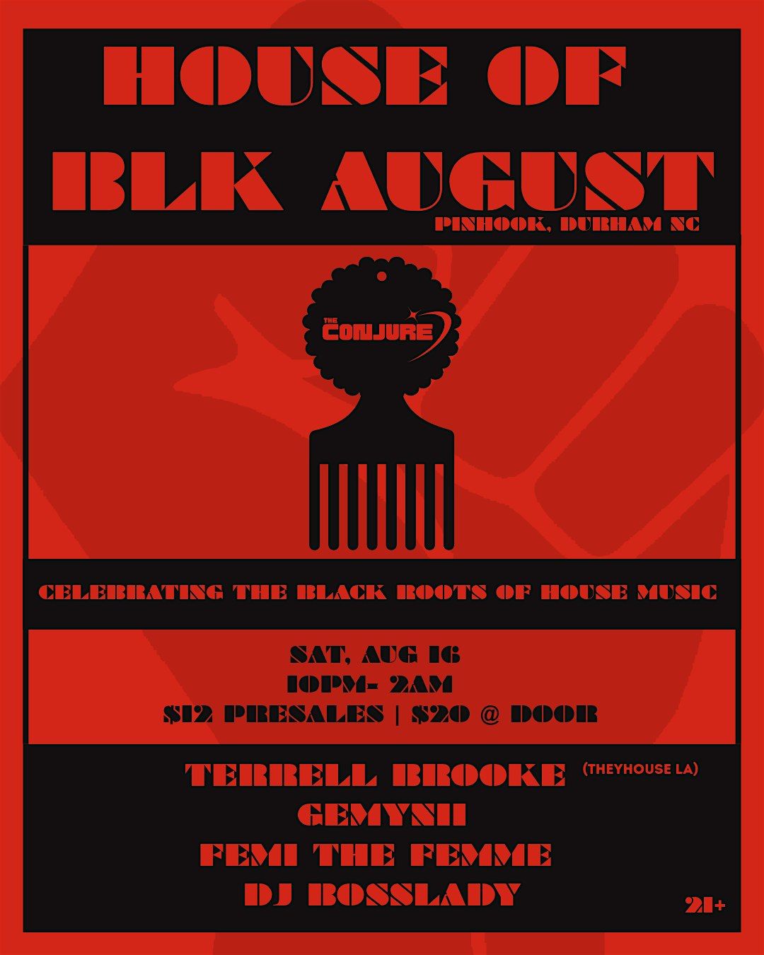 House of BLK AUGUST w\/ Terrell Brooke
