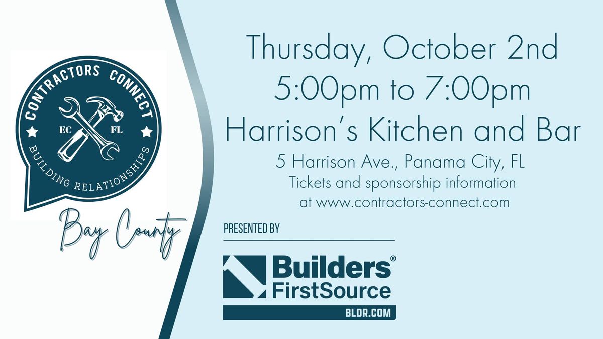 Contractors Connect - Bay County October Meet Up