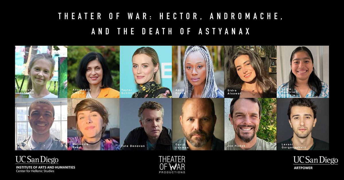 Theater of War: Hector, Andromache,  and the Death of Astyanax UCSD