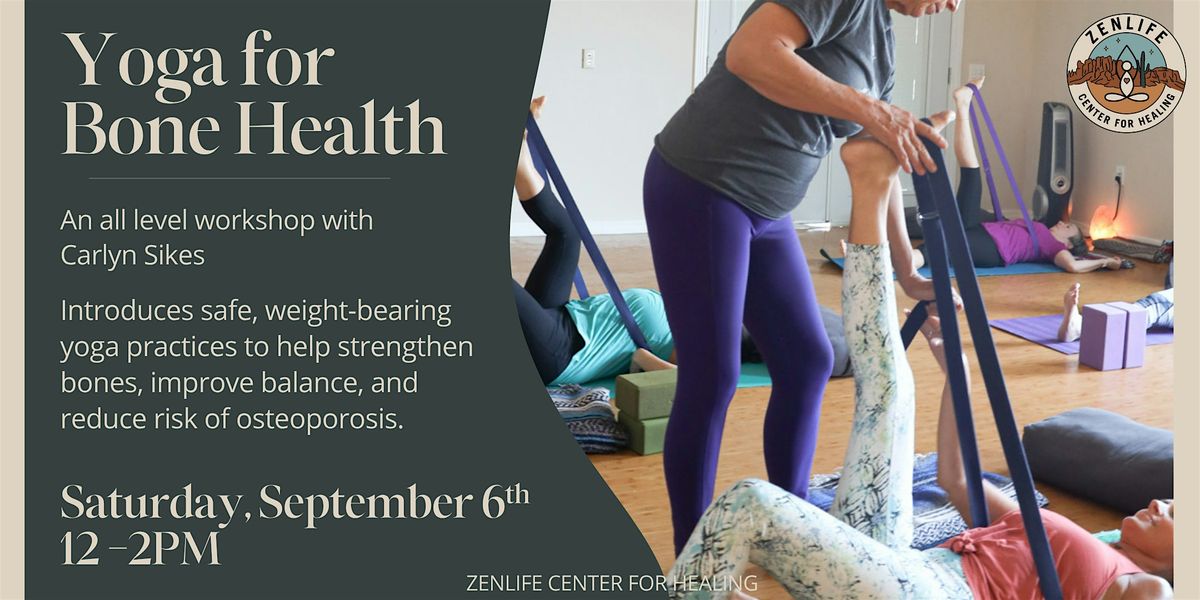 Yoga for Bone Health: An all Level Workshop with Carlyn